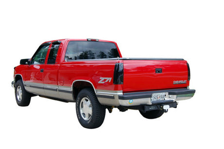 AVS 88-99 Chevy CK Tail Shades Tail Light Covers - Black 33814