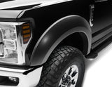 Bushwacker 17-18 Ford F-250 Super Duty Extend-A-Fender Style Flares 2pc - Black 20087-02