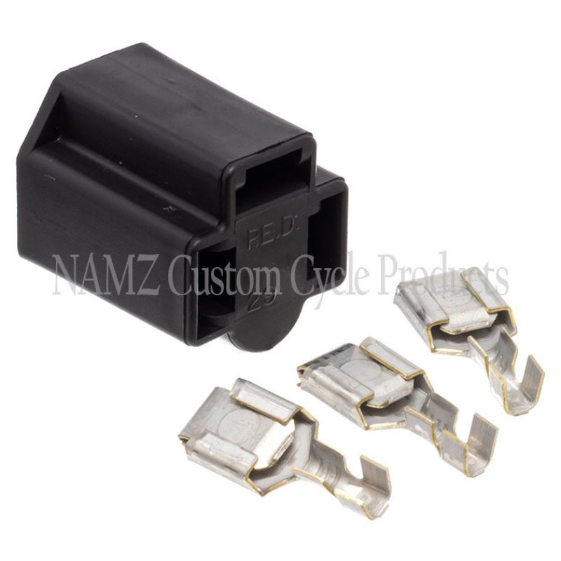 NAMZ Replacement Female Headlamp Socket & Terminal Kit NHSK-01