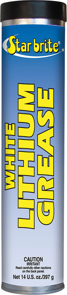 STAR BRITE White Lithium Grease 14oz 26214