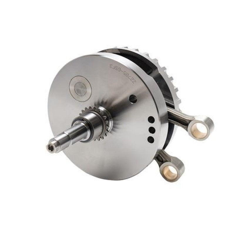 S&S Cycle 2007+ BT B-Style 4-5/8in Stroke Flywheel Assembly w/o Sprocket Shaft Bearing Race 320-0471