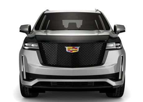 AVS 2021 Cadillac Escalade High Profile Bugflector II Hood Shield - Smoke 25970