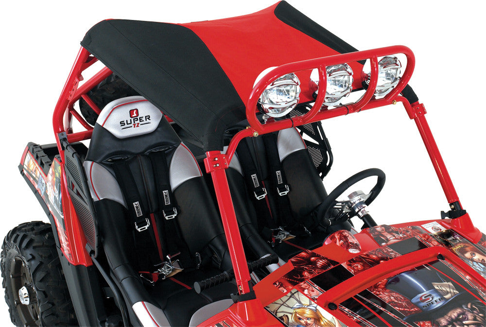 SPEED Bimini Top Black/Red 875-201-82-OLD