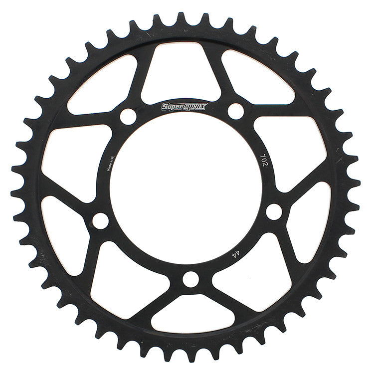 SUPERSPROX Rear Sprocket Steel 44t-525 Blk Apr RFE-702-44-BLK