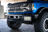DV8 Offroad 21-22 Ford Bronco Factory Front Bumper License Relocation Bracket - Side LPBR-02