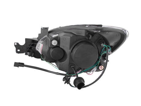 ANZO 2004-2007 Mitsubishi Lancer Projector Headlights w/ Halo Chrome (CCFL) 121103