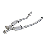 BBK 96-98 Mustang 4.6 GT High Flow X Pipe With Catalytic Converters - 2-1/2 1666