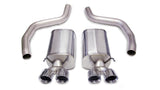 Corsa 06-13 Chevrolet Corvette C6 Z06 7.0L V8 Polished Sport Axle-Back Exhaust 14164