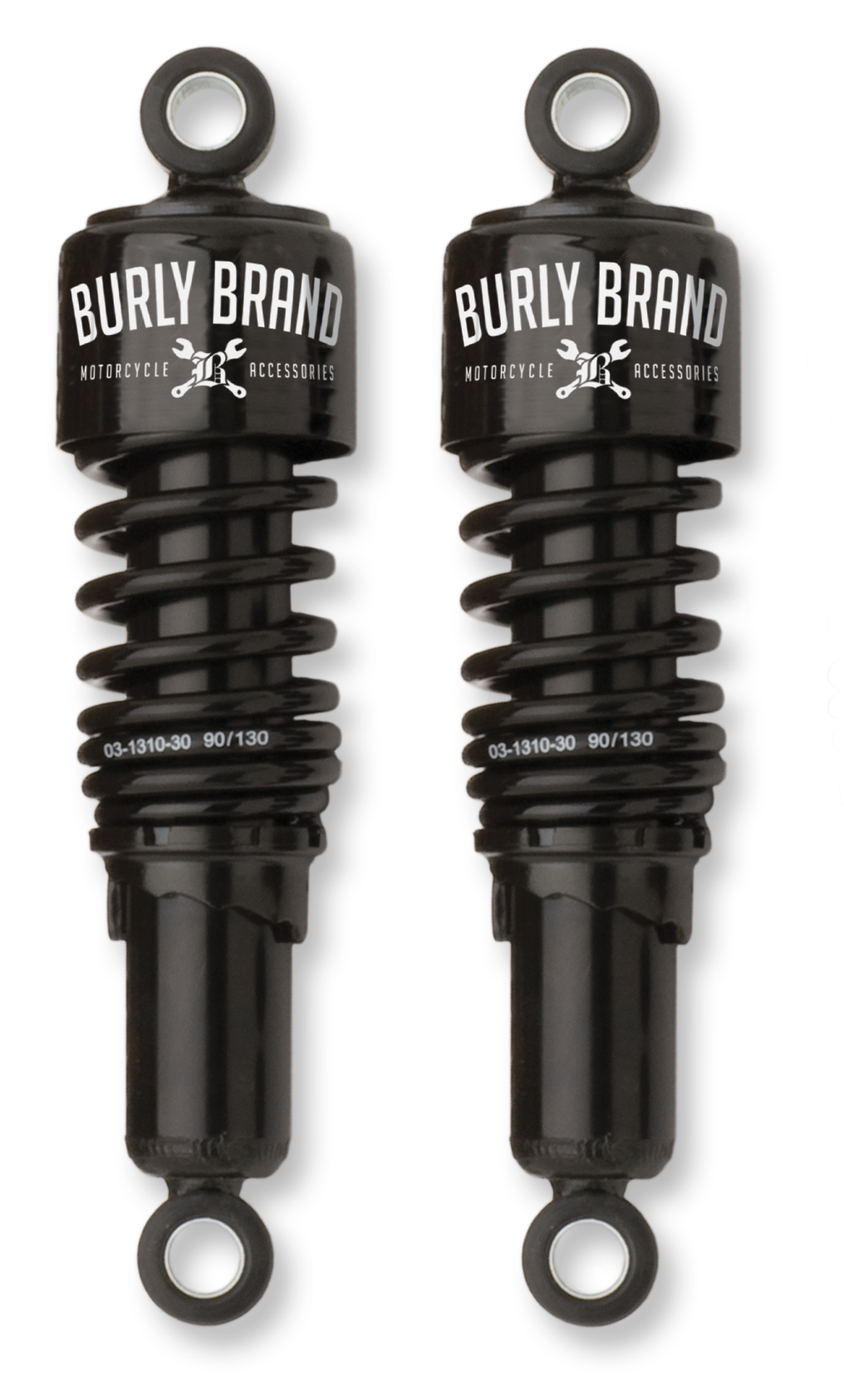 BURLY BRAND Slammer Shocks 10.5" Black B28-1208B