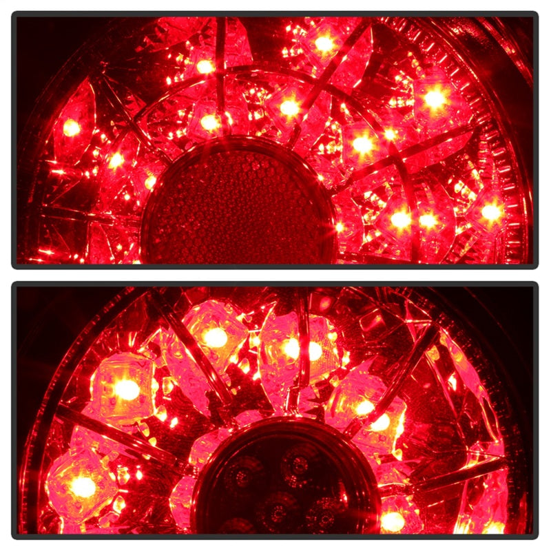 Spyder 01-03 Lexus IS300 LED Tail Lights w/Inner Trunk Lights - Smoke (ALT-YD-LIS300-LED-SET-SM) 5085054