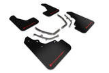 Rally Armor 2019+ Mazda3 GT Sport Hatch UR Black Mud Flap w/ Red Logo MF61-UR-BLK/RD