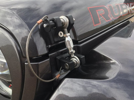 DV8 Offroad 2018+ Jeep JL Hood Hold Downs D-JL-190001-K