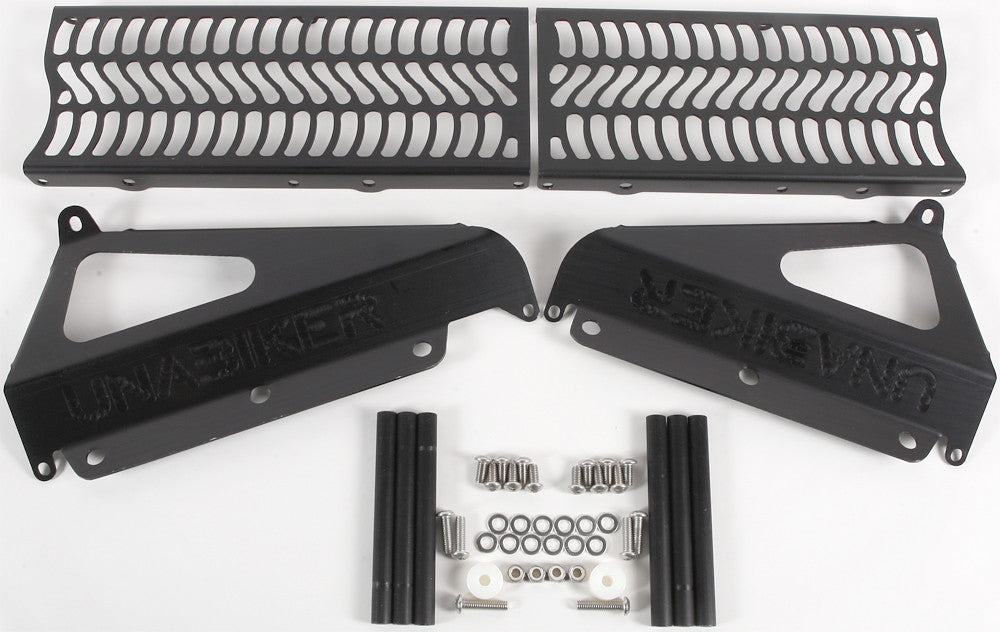 UNABIKER Radiator Guard (Black) YWR45012-K