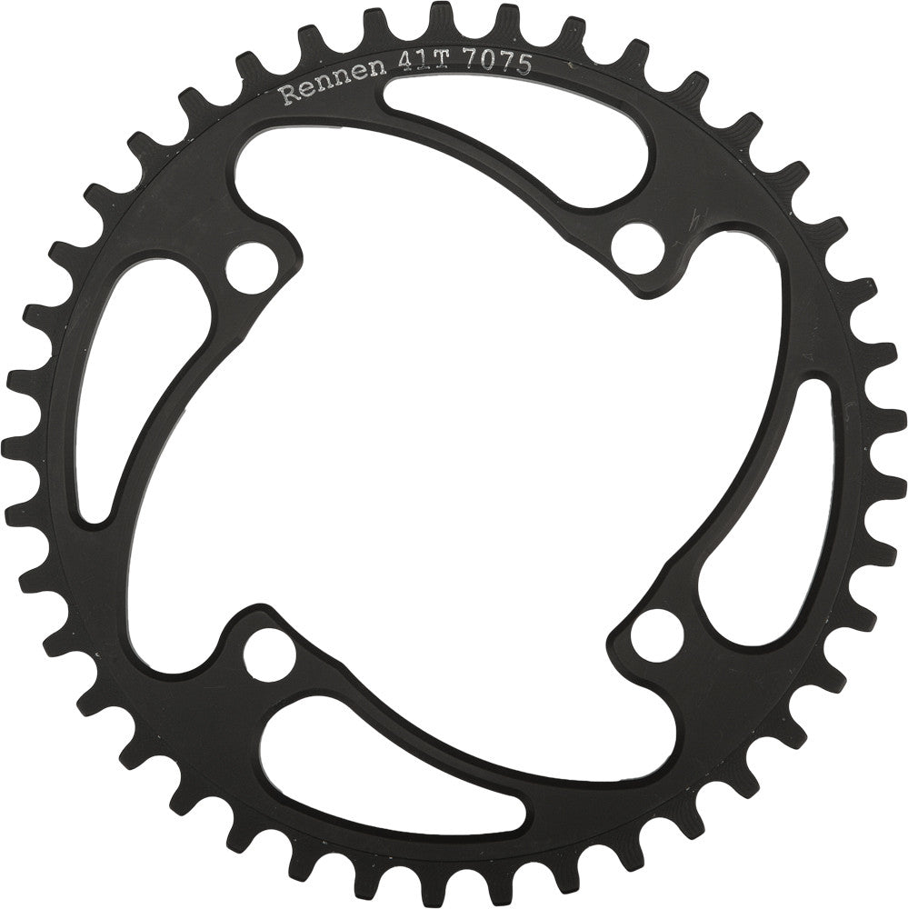 RENNEN 4-Bolt Threaded 37t Black 4 BOLT THREADED:37TB