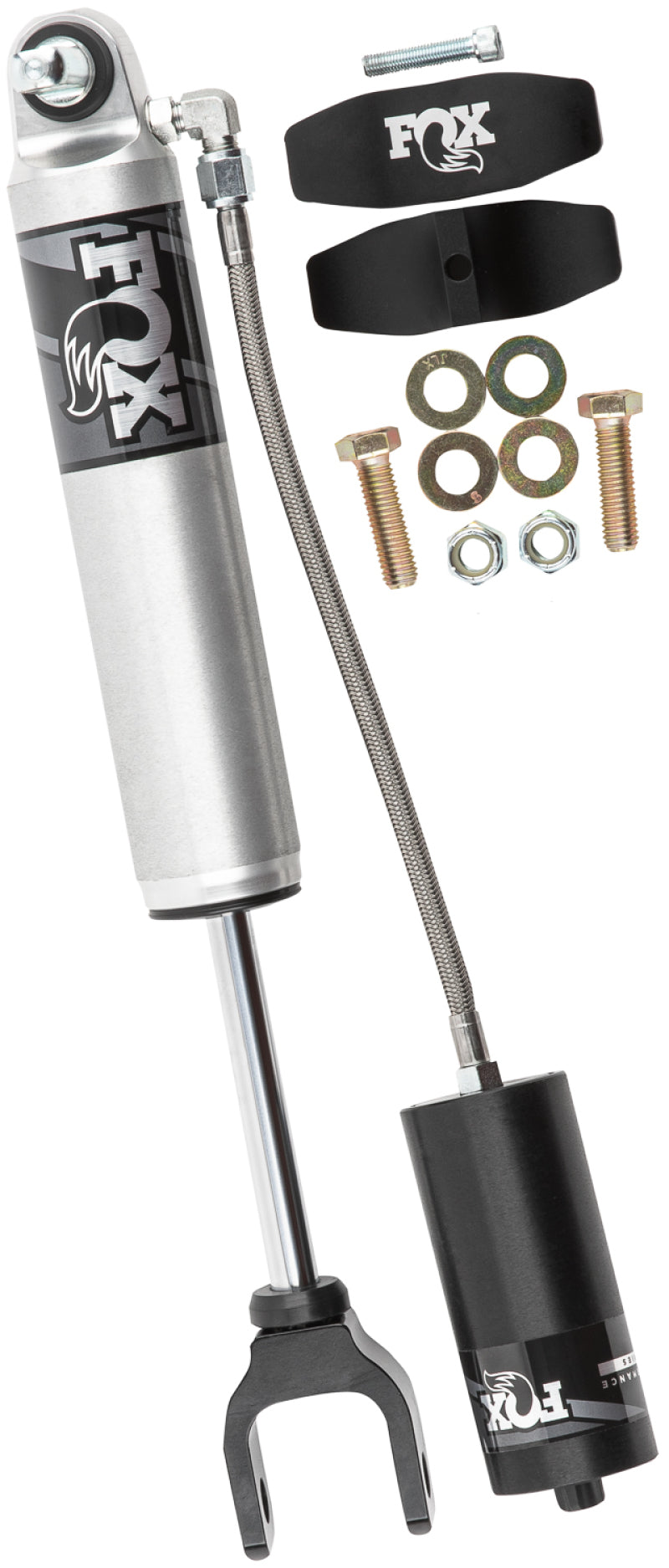 Fox 20-Up GM 2500/3500 HD Performance Series 2.0 Front Smooth Body Shock 0-1in Lift 985-24-242