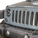DV8 Offroad 2007-2018 Jeep JK Black Mesh Grille D-JP-190010-BK