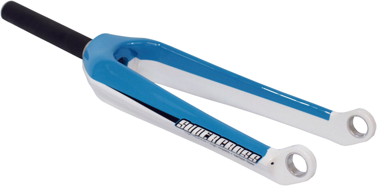 SUPERCROSS Slt Carbon Fork Pro White/Blue 20" SXC-20M-WHT