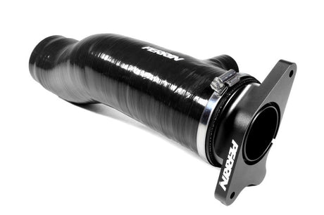Perrin 2022+ Subaru WRX Black 3in Turbo Inlet Hose w/ Nozzle PSP-INT-425BK