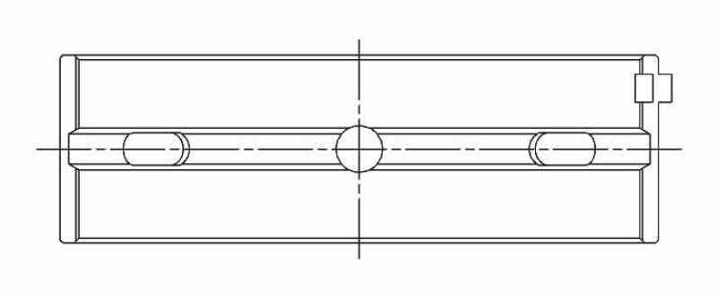 ACL Nissan VQ35DE 3.5L-V6 Standard Size High Performance w/ Extra Oil Clearance Main Bearing Set 4M2633HX-STD