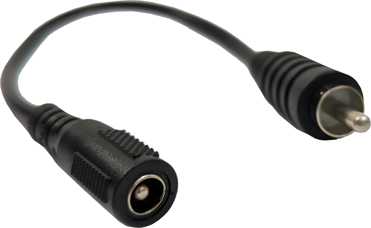 CALIFORNIA HEAT 12v Rca To Female Coax Adapter 12v Accessory RCAF