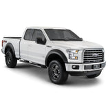 Bushwacker 17-18 Ford F-250 Super Duty Extend-A-Fender Style Flares 4pc - Black 20943-02