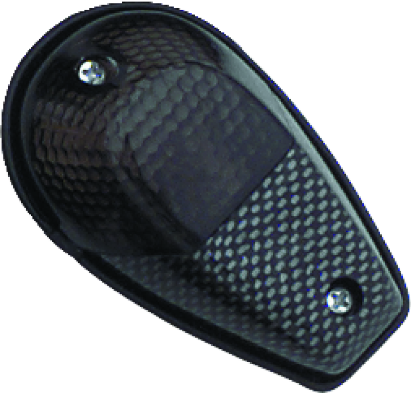 BikeMaster Universal Flush Mount Marker Light - Carbon/Smoke 268020