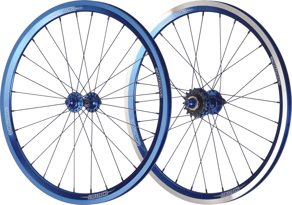 STAYSTRONG Evolution Wheel Set 24" Blue U-SS6009