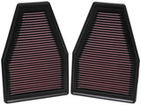 K&N Replacement Air Filter 12-13 Porsche 911 3.4L / 12 911 3.8L / 13 911 3.6L / 13 911 Carrera 3.8L 33-2484