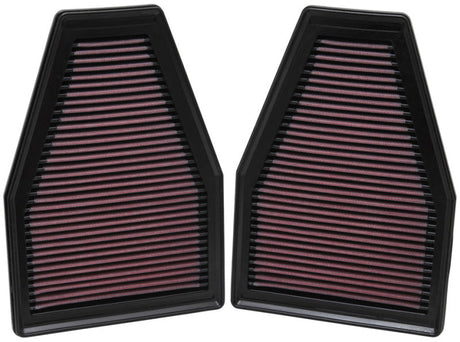 K&N Replacement Air Filter 12-13 Porsche 911 3.4L / 12 911 3.8L / 13 911 3.6L / 13 911 Carrera 3.8L 33-2484