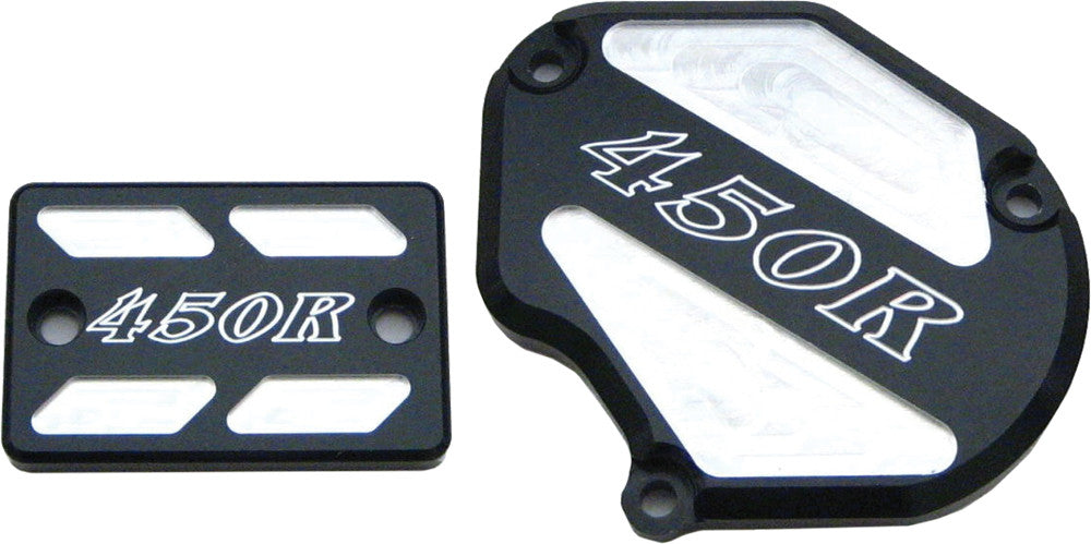 MODQUADThrottle & Brake Cover Set (Black Logo)TSET2-RBLK06