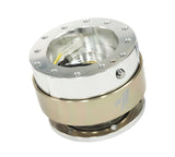 NRG Quick Release Gen 1.5 - Silver Body / Titanium Chrome Ring SRK-100TI