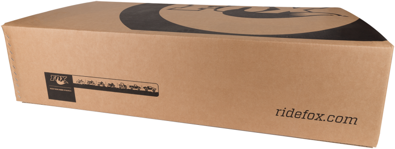 Fox 17+ Ford SD 2.5 Factory Series Rear Shock Set w/DSC / 2-3.5in Lift 883-26-041