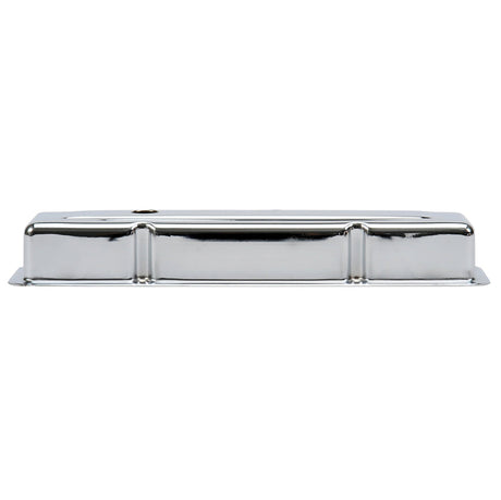 Edelbrock Valve Cover Signature Series Chevrolet 1959-1986 262-400 CI V8 Low Chrome 4449