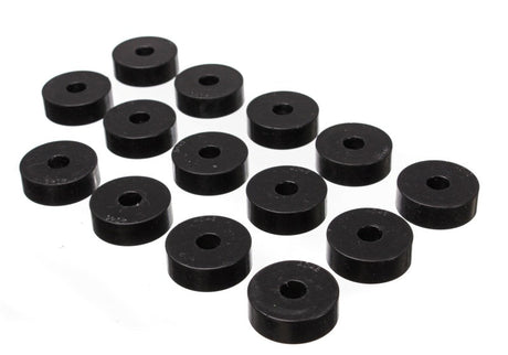 Energy Suspension 55-73 Jeep CJ5/CJ7/CJ8 Scrambler Black Body (Cab) Mount Set 2.4101G