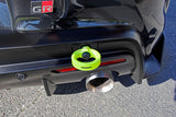 Perrin 2020 Toyota Supra Tow Hook Kit (Rear) - Neon Yellow PTP-BDY-250NY