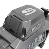 Superwinch 12000 LBS 12V DC 3/8in x 85ft Wire Rope SX 12000 Winch - Graphite 1712200