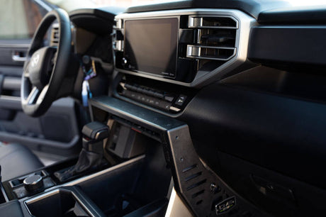 DV8 Offroad 22-23 Toyota Tundra Center Console Molle Panels/Device Mount CCT2-01