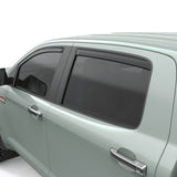 EGR 07-12 Toyota Tundra Crew Max In-Channel Window Visors - Set of 4 - Matte (575195) 575195