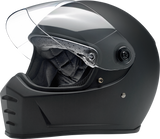 BILTWELL Lane Splitter Helmet - Flat Black - XS 1004-201-101