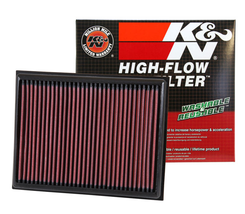 K&N 15-17 Nissan NP300 L4-2.3L DSL Drop In Air Filter 33-3059