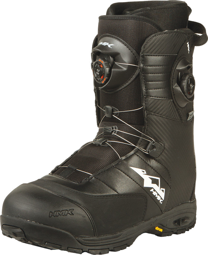 HMK Team Focus Boot Black Sz 8 HM908TDUALB
