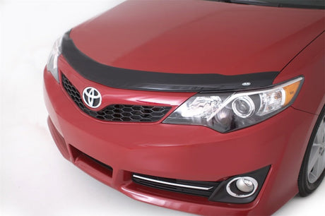 AVS 12-14 Toyota Camry Aeroskin Low Profile Acrylic Hood Shield - Smoke 320036
