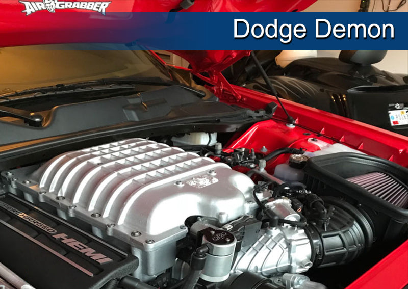 J&L 15-23 Dodge Hellcat/Demon 6.2L Hemi Passenger Side Oil Separator 3.0 - Clear Anodized 3060P-C
