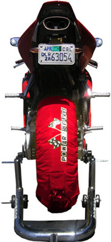 PSR Powerstands Tire Warmers Red 00-00170-04