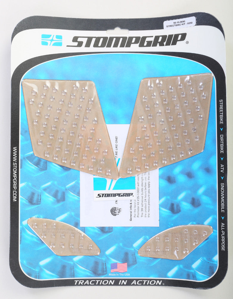 STOMPGRIP Street Action Pad Kit (Clear) 55-10-0090