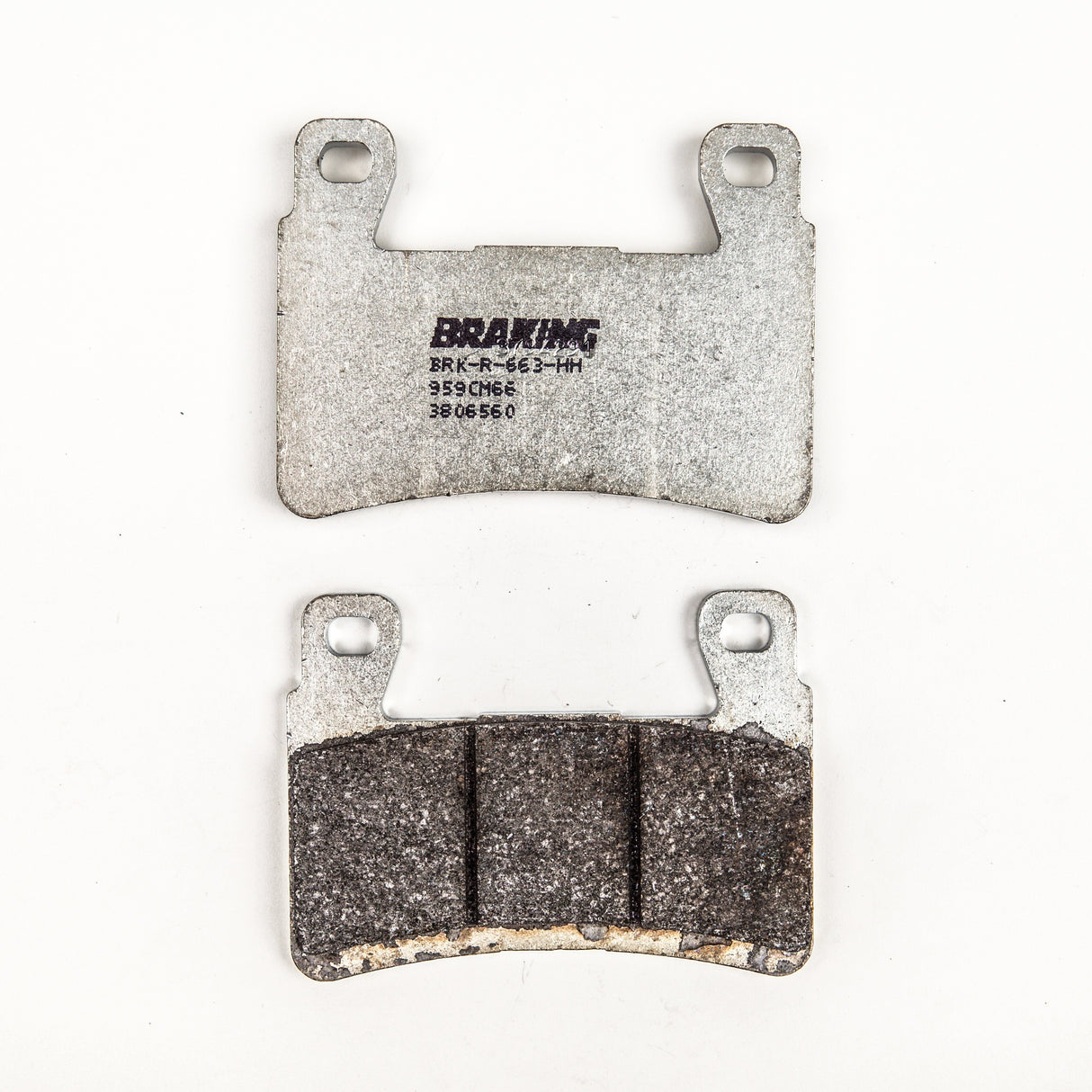 BRAKING Brake Pad Set Semi-Metallic 959CM66
