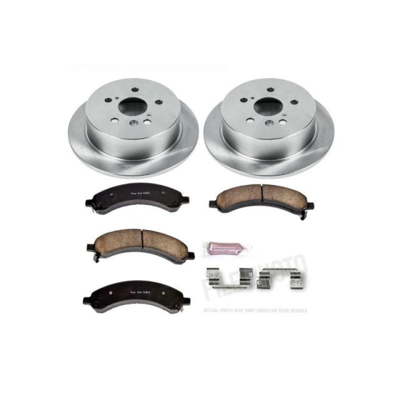 Power Stop 04-06 Lexus RX330 Rear Autospecialty Brake Kit KOE5333