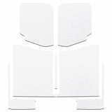 DEI 20-22 Jeep Gladiator JT 4-Door Boom Mat Complete Headliner Kit - 7 Piece - White 50185