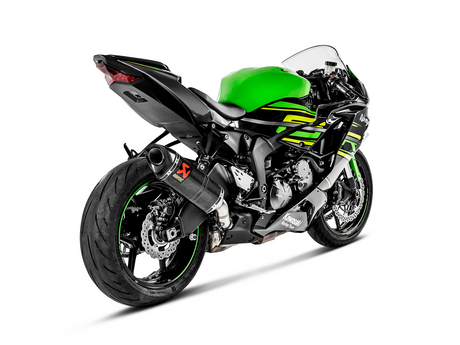 Silenciador de línea deslizante AKRAPOVIC - Fibra de carbono Ninja ZX-6R 2009-2020 S-K6SO7-ZC 1811-3697 