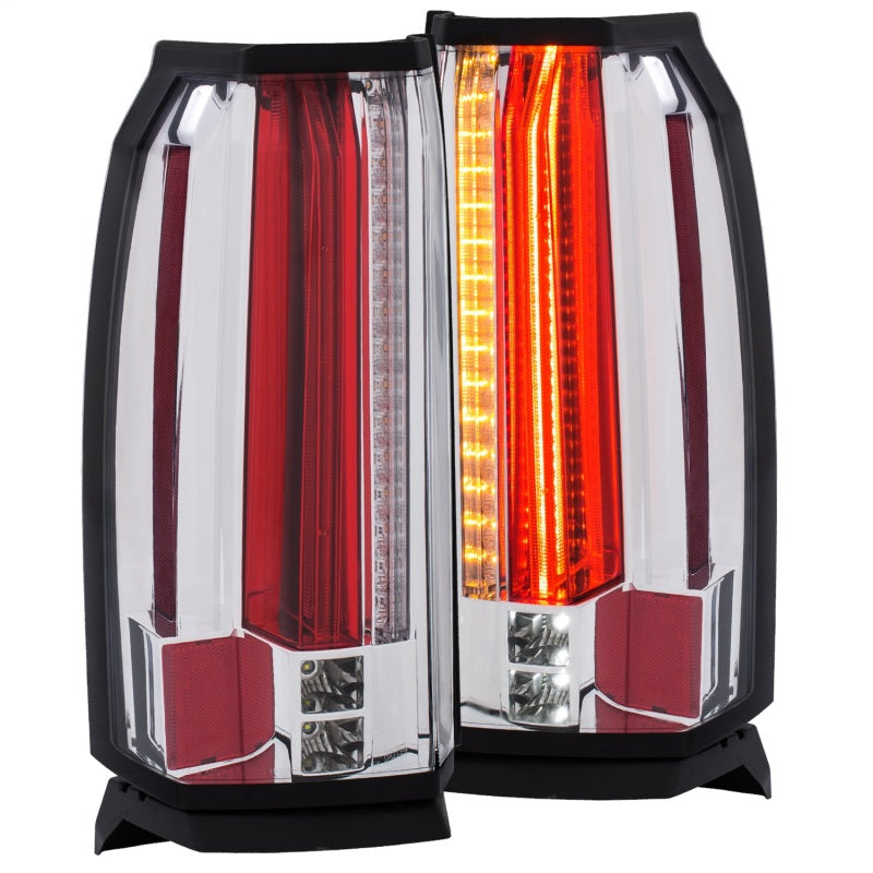 ANZO 2015-2017 GMC Yukon/Yukon XL LED Taillights Chrome 311277